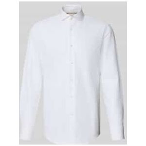 Slim fit zakelijk overhemd van premium materiaal, model 'HANK'