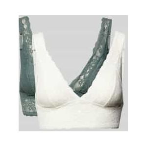 Beha met haakjessluiting in een set van twee stuks, model 'LANA'