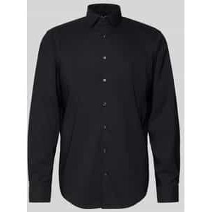 Regular fit zakelijk overhemd met stretch