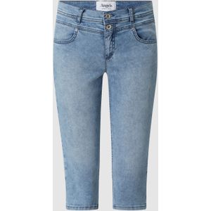 Slim fit capri-jeans met stretch