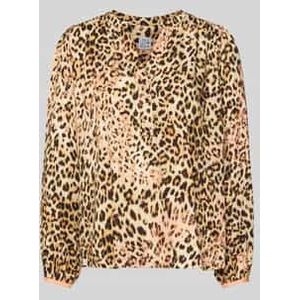 Blouseshirt met V-hals