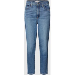 Mom fit high waist jeans in 5-pocketmodel