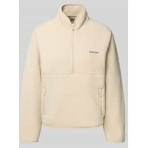 Sweatshirt met opstaande kraag