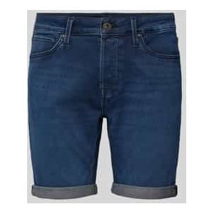 Korte regular fit jeans in 5-pocketmodel