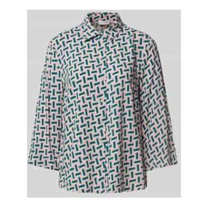 Overhemdblouse met knoopsluiting