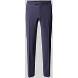 Stoffen broek met bandplooien, model 'Ryan'