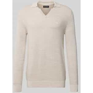 Regular fit pullover van puur katoen