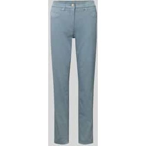 Broek met steekzakken en elastische band