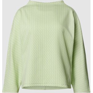 Sweatshirt met all-over motief, model 'Gillu'