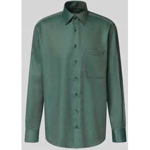 Comfort fit zakelijk overhemd met knoopsluiting