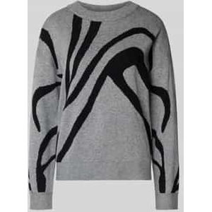 Vila - Tif Jacquard - Trui - Regular Fit - Lange Mouwen