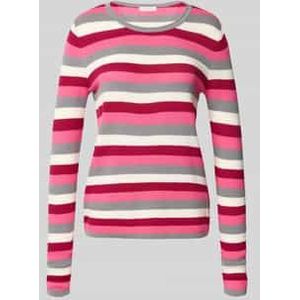 Gebreide pullover met ronde hals