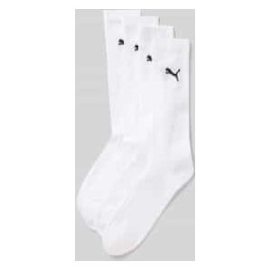 Sokken met labelprint in een set van 4 paar