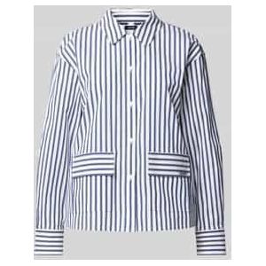 Blouse - Baraa - Gestreept - Katoen - Lange Mouw - Normale Pasvorm