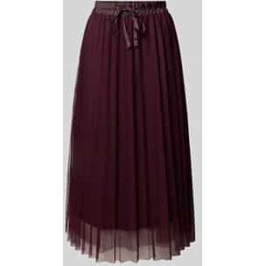 More & More - Midirok - Kokerrok - Elastische Band - Semi-transparant Design