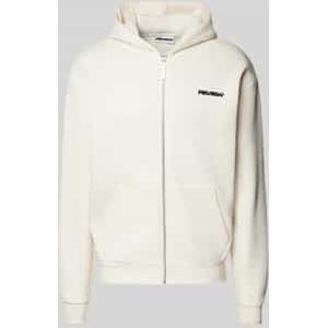 Sweatjack met labelprint