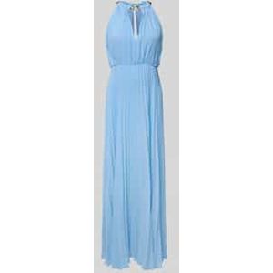 Avondjurk met plissévouwen