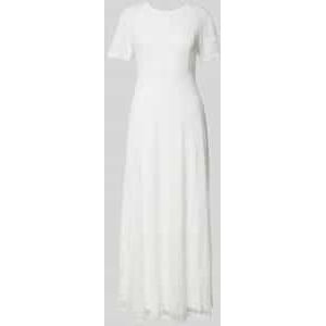 Maxi-jurk met gehaakt kant, model 'EMMA'