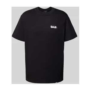 T-shirt met logo en ronde hals
