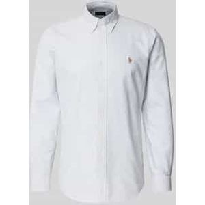 Custom fit vrijetijdsoverhemd met button-downkraag