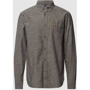 Slim fit vrijetijdsoverhemd met button-downkraag