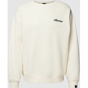 Sweatshirt met labelstitching, model 'AURELIO'
