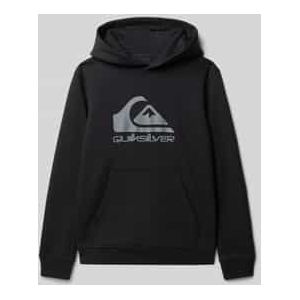 Regular fit hoodie met logoprint, model 'Youth'