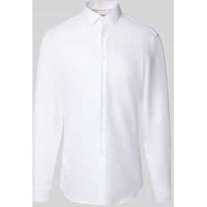 Super slim fit zakelijk overhemd met kentkraag