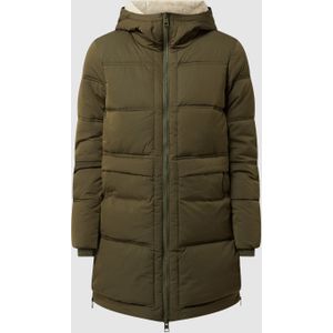 Parka met imitatiebont - ademend