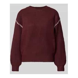 Gebreide pullover met ronde hals, model 'Kinlock'