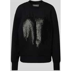 Sweatshirt met pailletten, model 'Dakota'