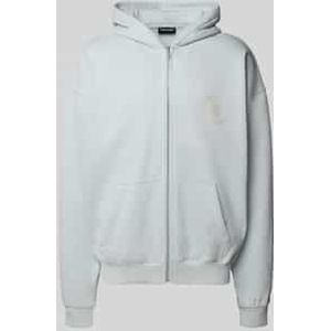 Oversized sweatjack met capuchon, model 'Nuevo'