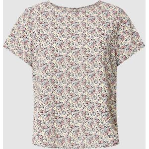 PLUS SIZE blouseshirt met all-over bloemenmotief, model 'VICA'
