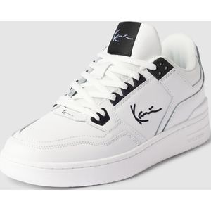 Sneakers met labeldetail