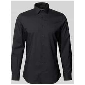 Super slim fit zakelijk overhemd met kentkraag