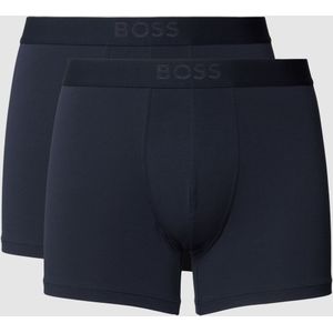 Boxershort met logo in band in een set van 2 stuks, model 'UltraSoft'