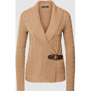 Cardigan met kabelpatroon, model 'DONATO'