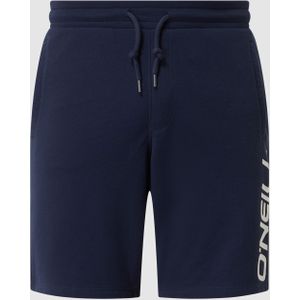 Sweatshort met logoprint