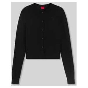 Hugo - Sfabri 10275352 01 - Trui - Merinowol - Regular Fit - Ronde Hals - Lange Mouwen