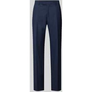 Slim fit pantalon met persplooien, model 'Melwin'