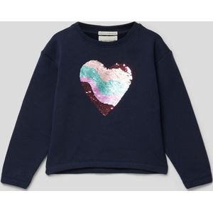 Sweatshirt met pailletten