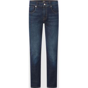 Straight fit jeans met stretch, model 'The Straight'