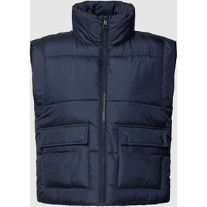 Bodywarmer met opstaande kraag