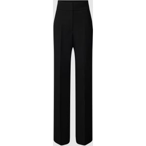 Pantalon met persplooien, model 'Himia'