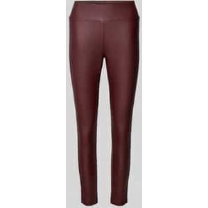 Super skinny fit broek met brede band, model 'Pam'