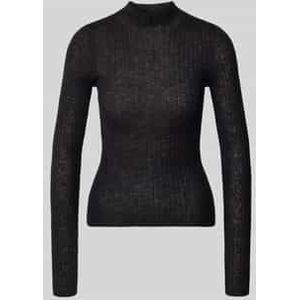 Slim fit gebreide pullover van scheerwolmix, model 'C_FENNI'