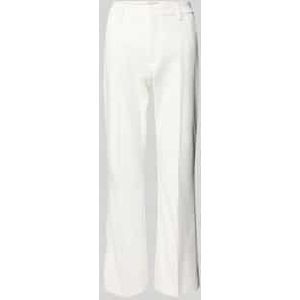 Stoffen broek met steekzakken, model 'Isadora'