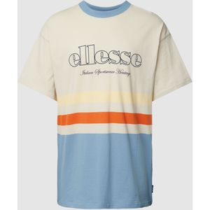 T-shirt in colour-blocking-design, model 'Scottura'