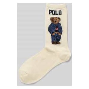 Polo Ralph Lauren - Damessokken - Katoenmix - Met Label- en Motiefprint