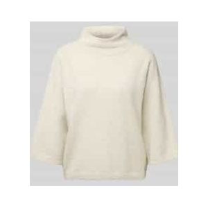 Gebreide pullover met opstaande kraag